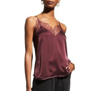 IRO berwyn silk camisole NWT Burgundy